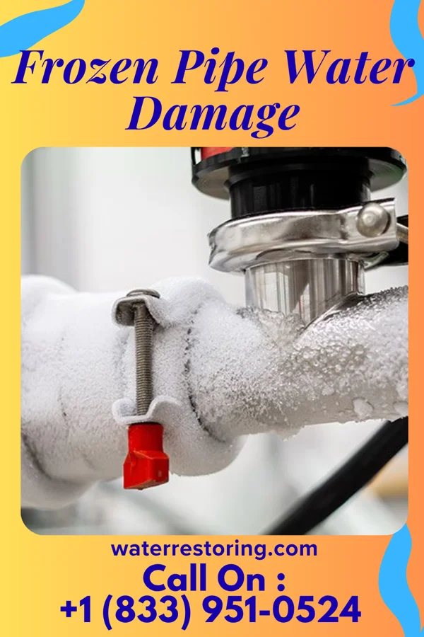 Frozen Pipe Water Damage in Scenic, AZ